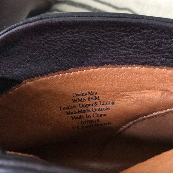 Gentle Souls by Kenneth Cole Eggplant Leather Booties-Comfort Footbed - Picture 4 of 8